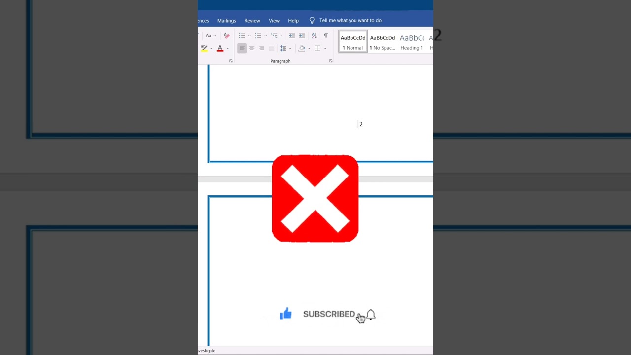 How to insert page number bottom of page in Microsoft Word? #viral #shorts #technology_page