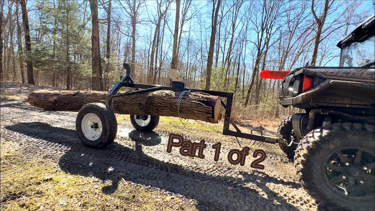 RECOVERING logs with a STOLEN log arch, with ADAM @HometownAcres kinda - Part 1