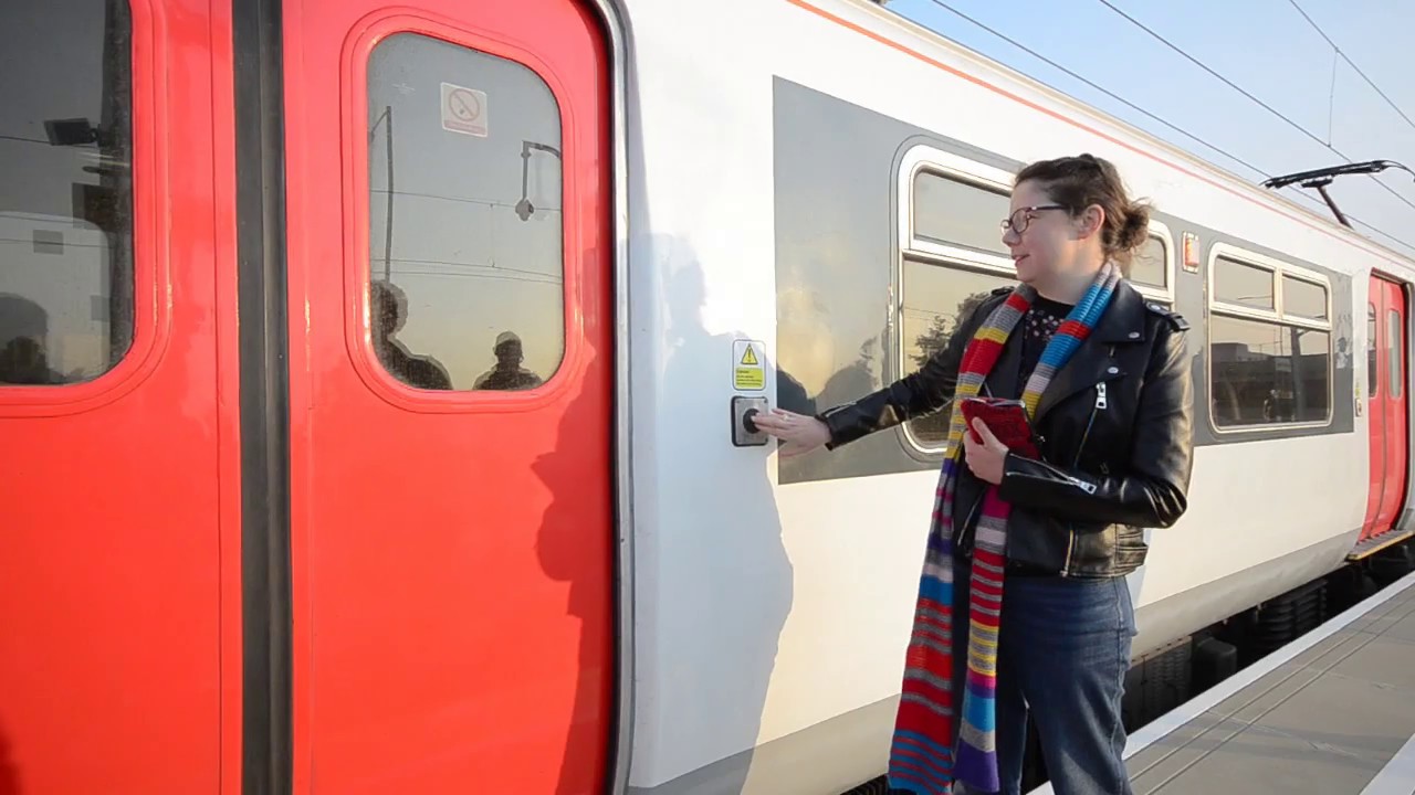 First trains to call at Meridian Water station. 03/06/19