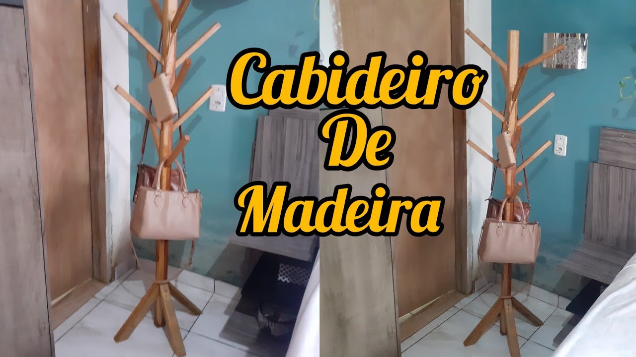 CABIDEIRO DE MADEIRA//MARIDO FEZ 👏🏿👏🏿👏🏿