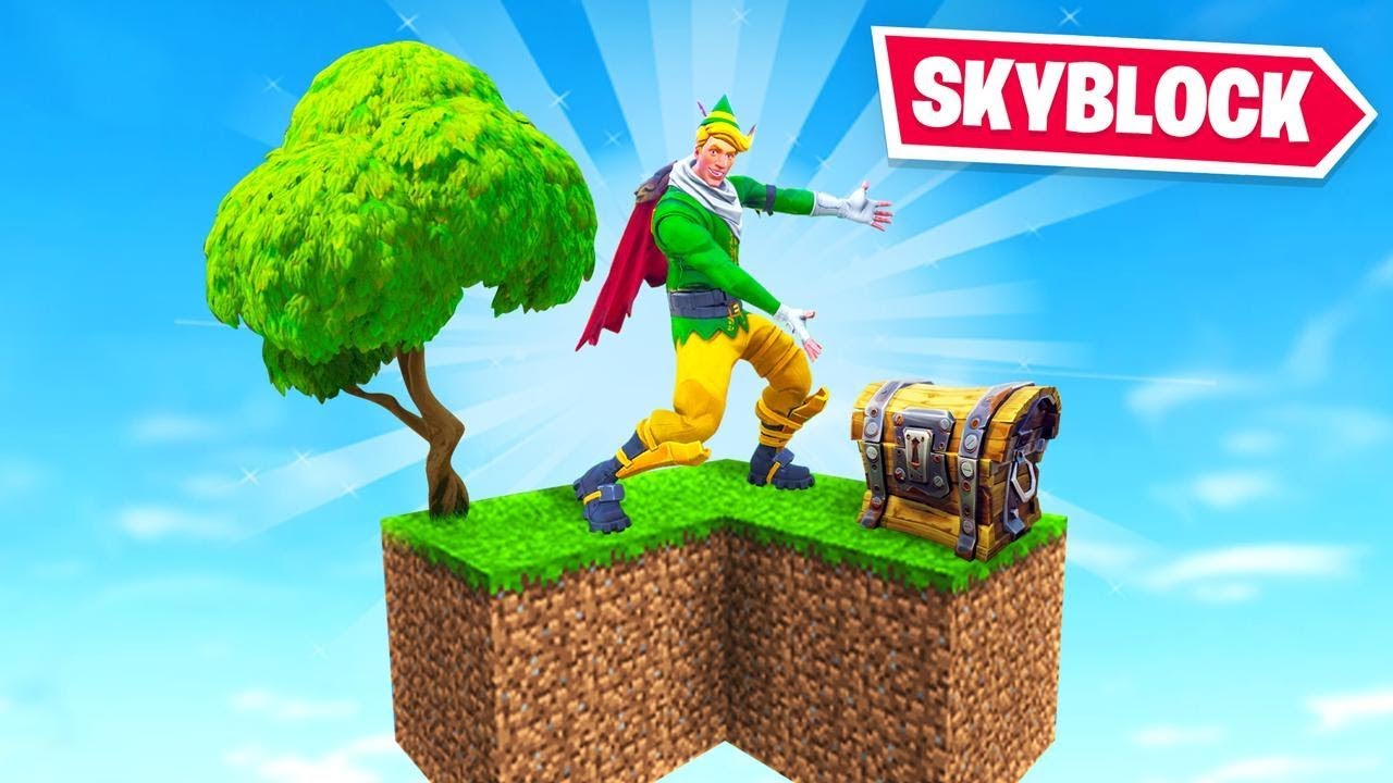 Добро пожаловать в Fortnite SKYBLOCK!
