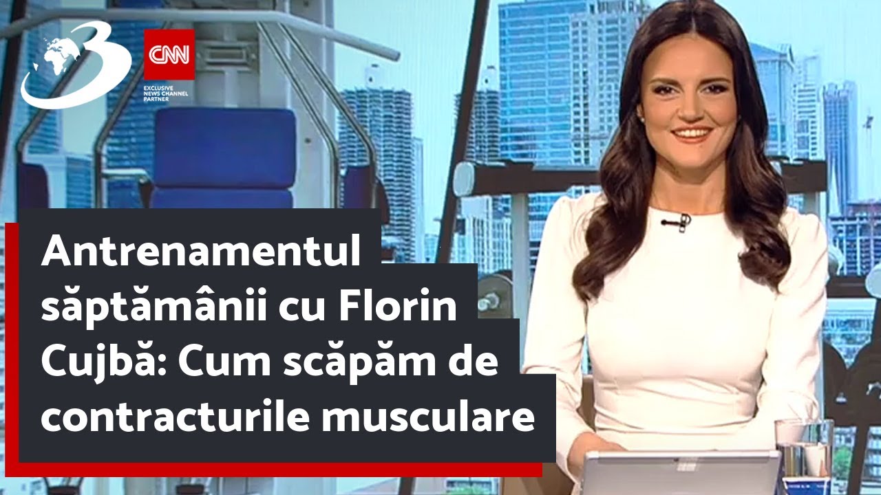 Antrenamentul săptăm&acirc;nii cu Florin Cujbă: Cum scăpăm de contracturile musculare