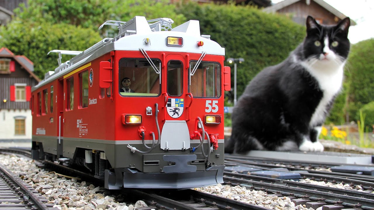 RhB ABe 4/4 III von ESU/Pullman  (mit Katze 🐱)