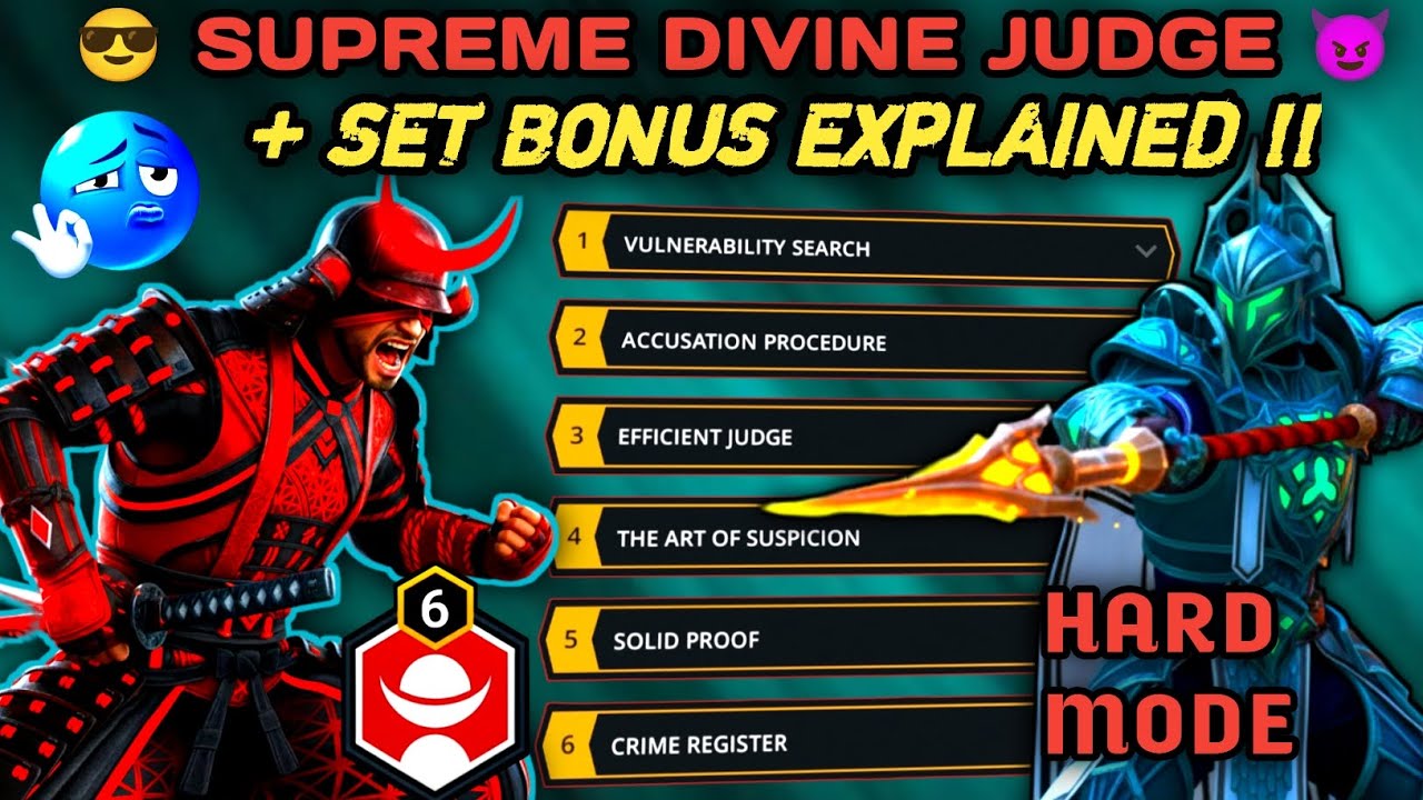 How to Use DIVINE JUDGE WISELY 😳 | JUDGE Vs CENTURION || EASIEST EXPLANATION 🤩 ||| Shadow Fight 3