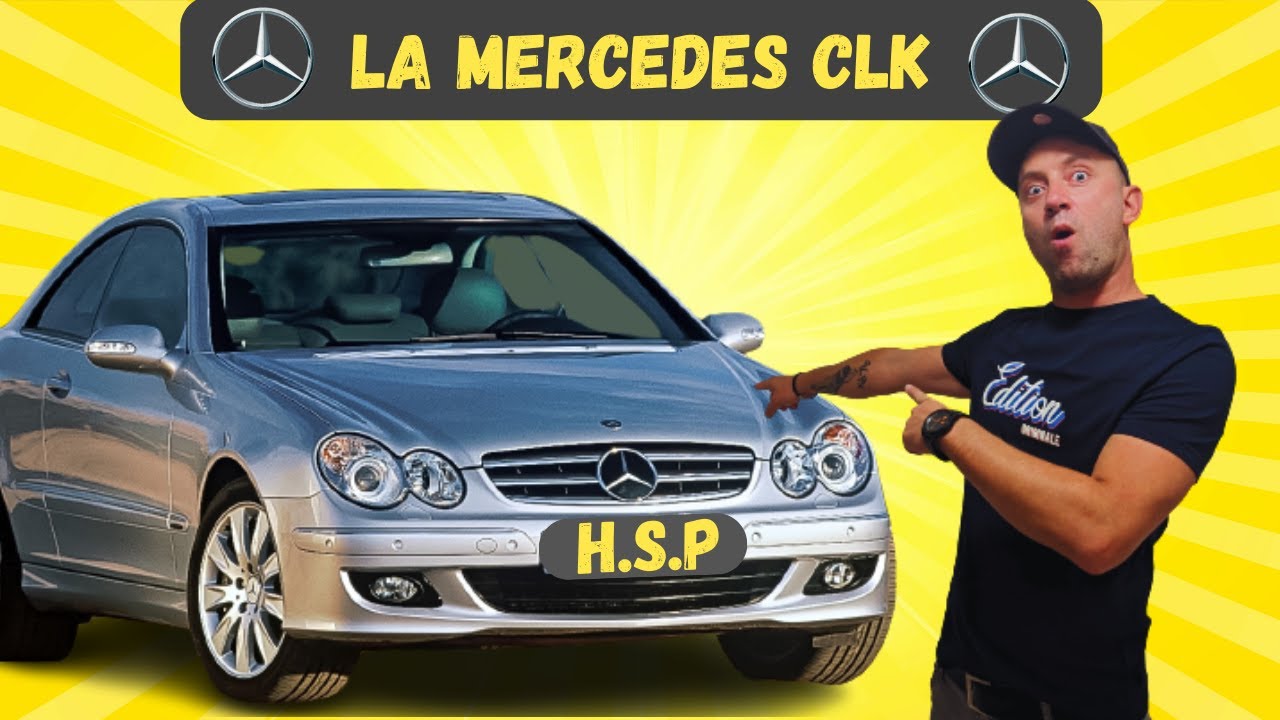 Le meilleur rapport qualité prix pour un cabriolet 4 places : la Mercedes CLK W208 et W209 !