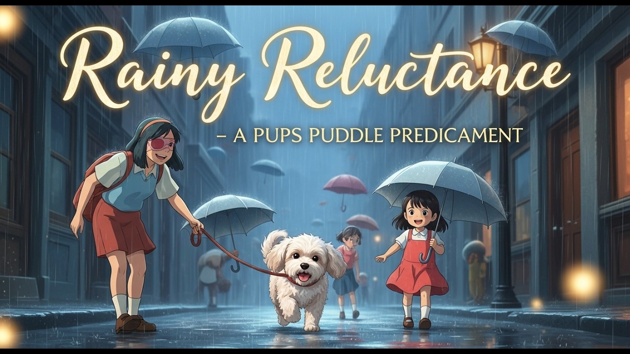 [FULL MOVIE] Rainy Reluctance - A Pup's Puddle Predicament