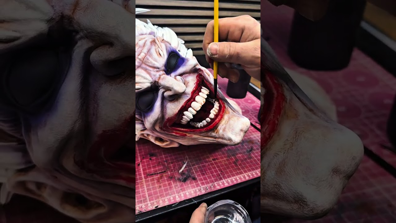 3d printed Joker livesize bust