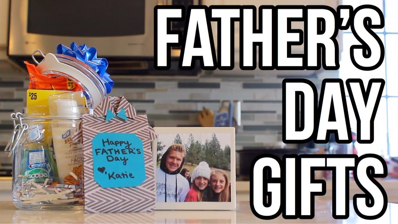 DIY FATHER'S DAY GIFTS!! What To Give Your Dad for Father's Day! MissKatie
