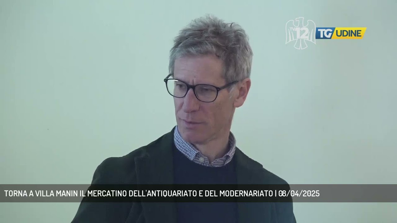 TORNA A VILLA MANIN IL MERCATINO DELL'ANTIQUARIATO E DEL MODERNARIATO | 08/04/2025
