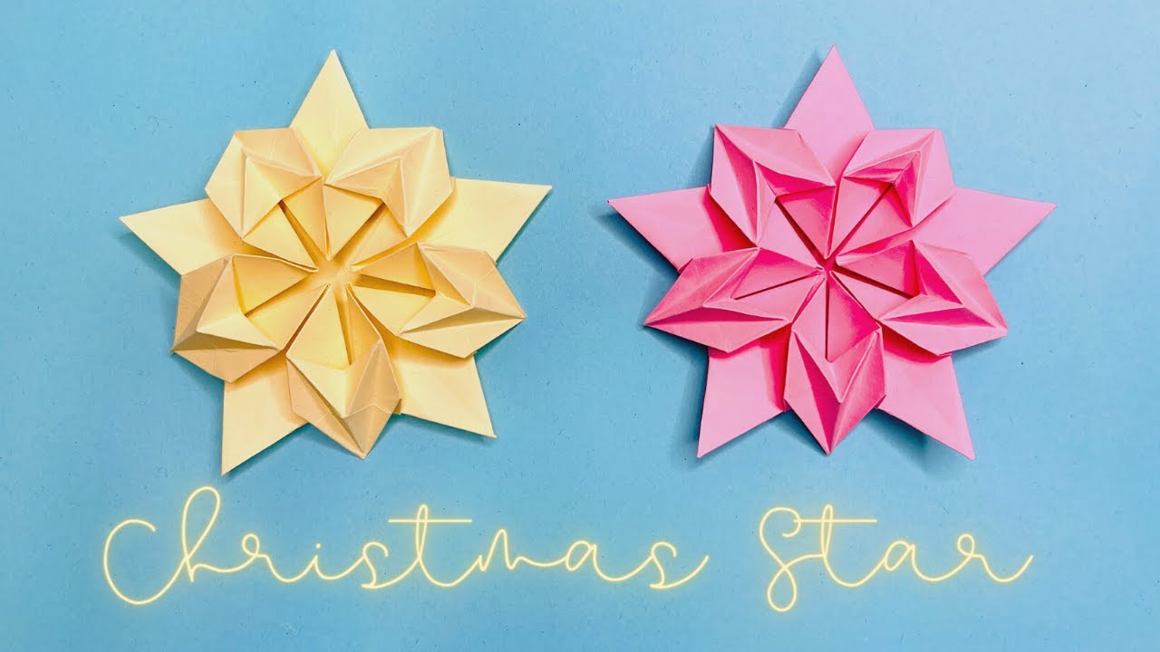 Origami Christmas Star | Christmas Crafts