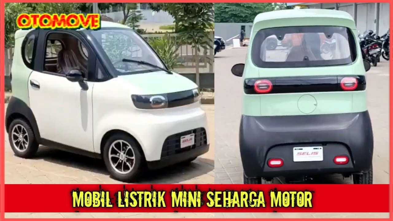 VIRAL !! Mobil Listrik Mungil Buatan Tangerang, Indonesia | Selis Mobil Listrik Mini