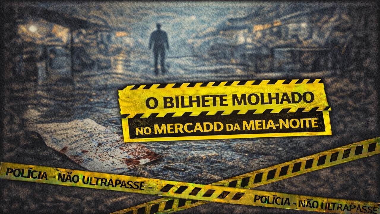 O BILHETE MOLHADO NO MERCADO DA MEIA-NOITE...