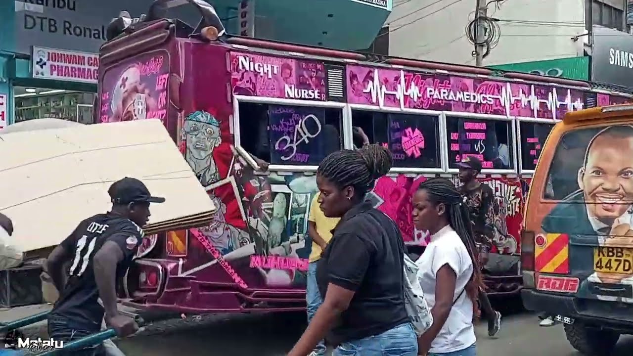 MATATU CULTURE | NIGHT NURSE REPRESENTING UMOJA INNERCORE