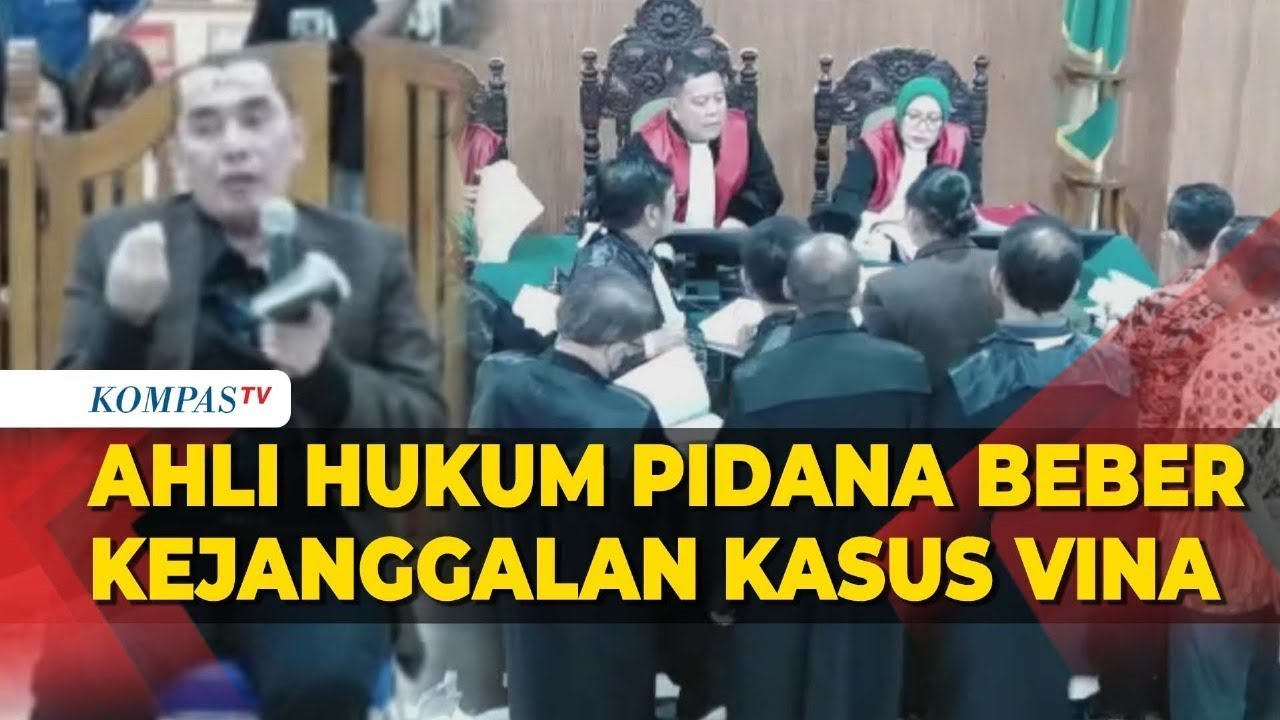 Ini Kejanggalan Kasus Vina yang Disampaikan Ahli Hukum Pidana di Sidang