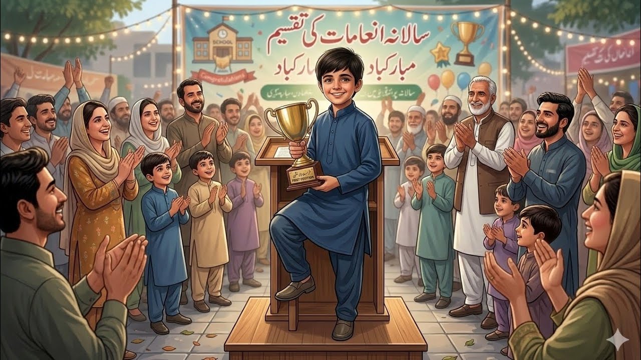 غریب احمد کی محنت رنگ لے آئی | امتحان میں کامیابی کی سبق آموز کہانی
