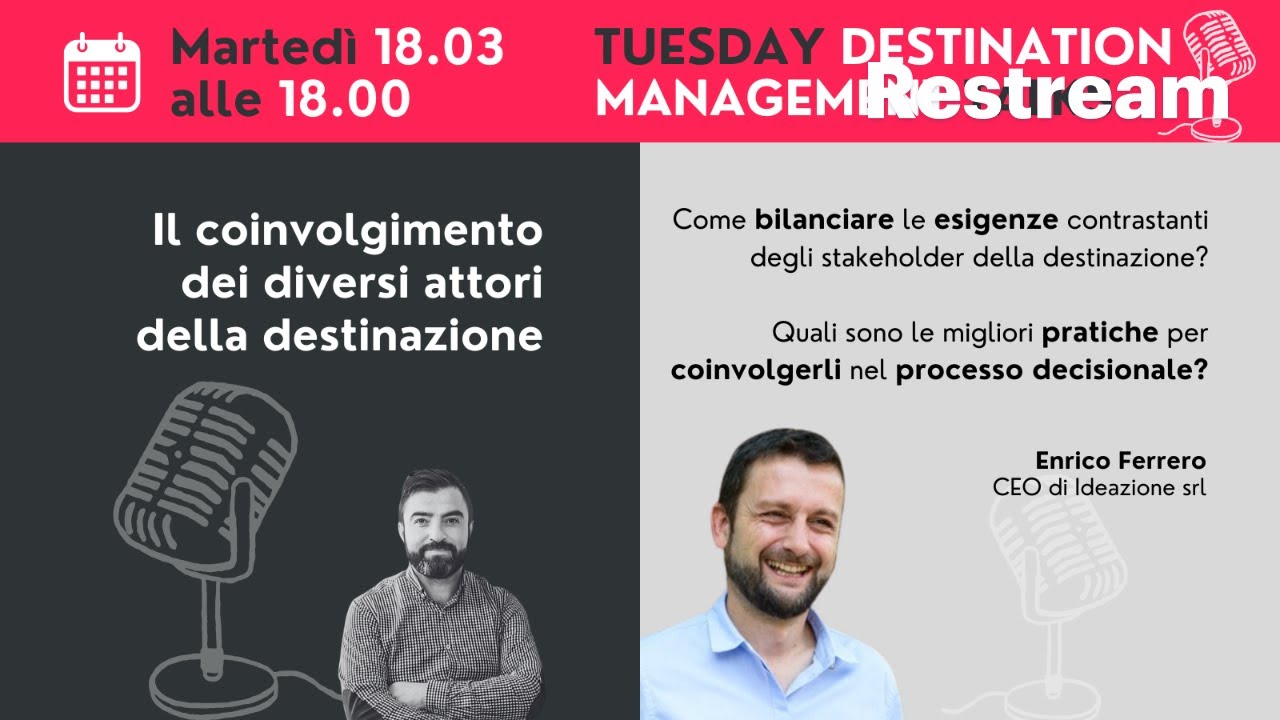 DM Talks #13 | Enrico Ferrero e la gestione degli stakeholder sul territorio