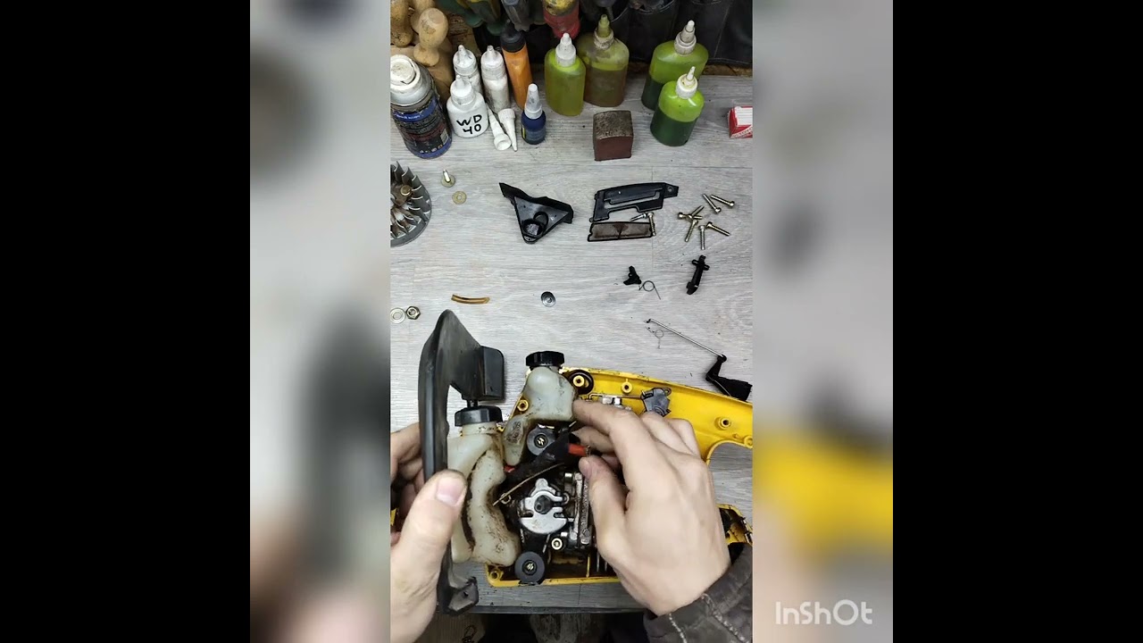 не заводится бензопила ALPINA