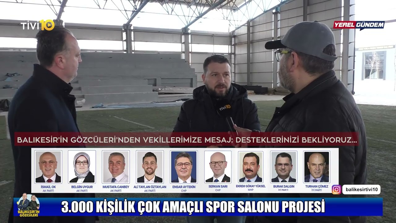 2. BÖLÜM-  3 BİN KİŞİLİK ÇOK AMAÇLI SPOR SALONU PROJESİ