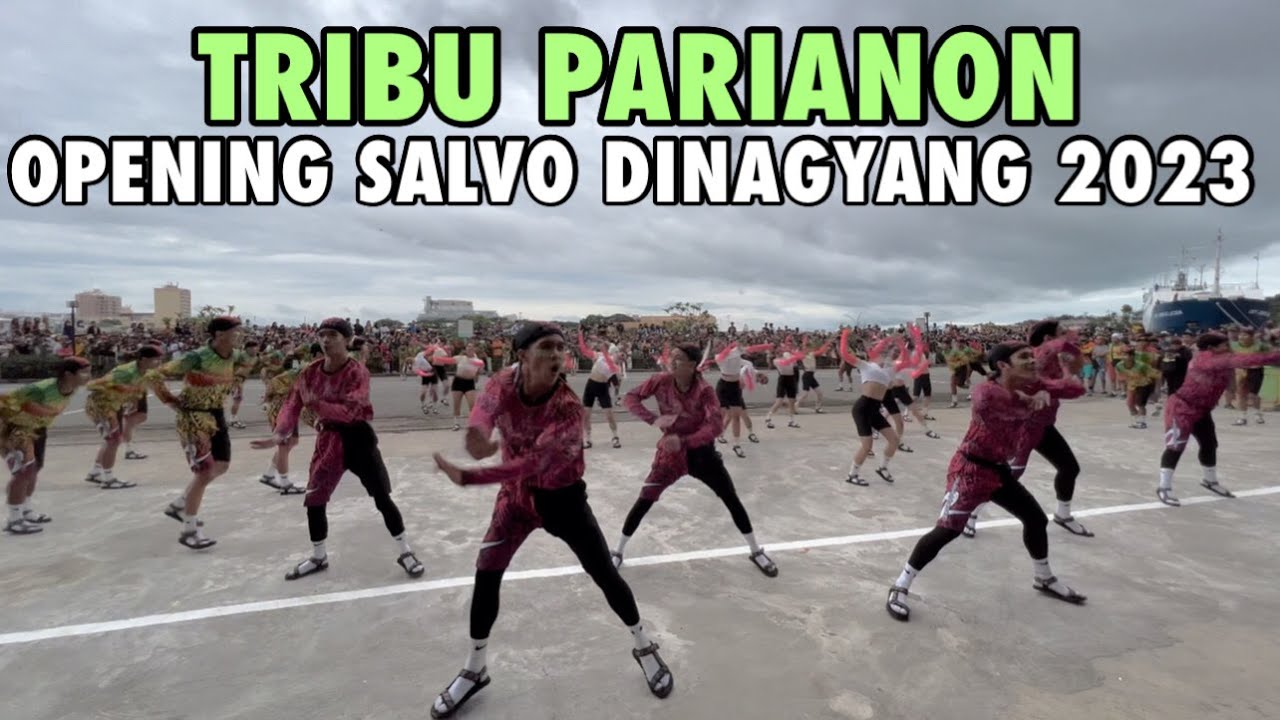 TRIBU PARIANON - OPENING SALVO ILOILO DINAGYANG FESTIVAL 2023  #dinagyang2023 #iloilocity