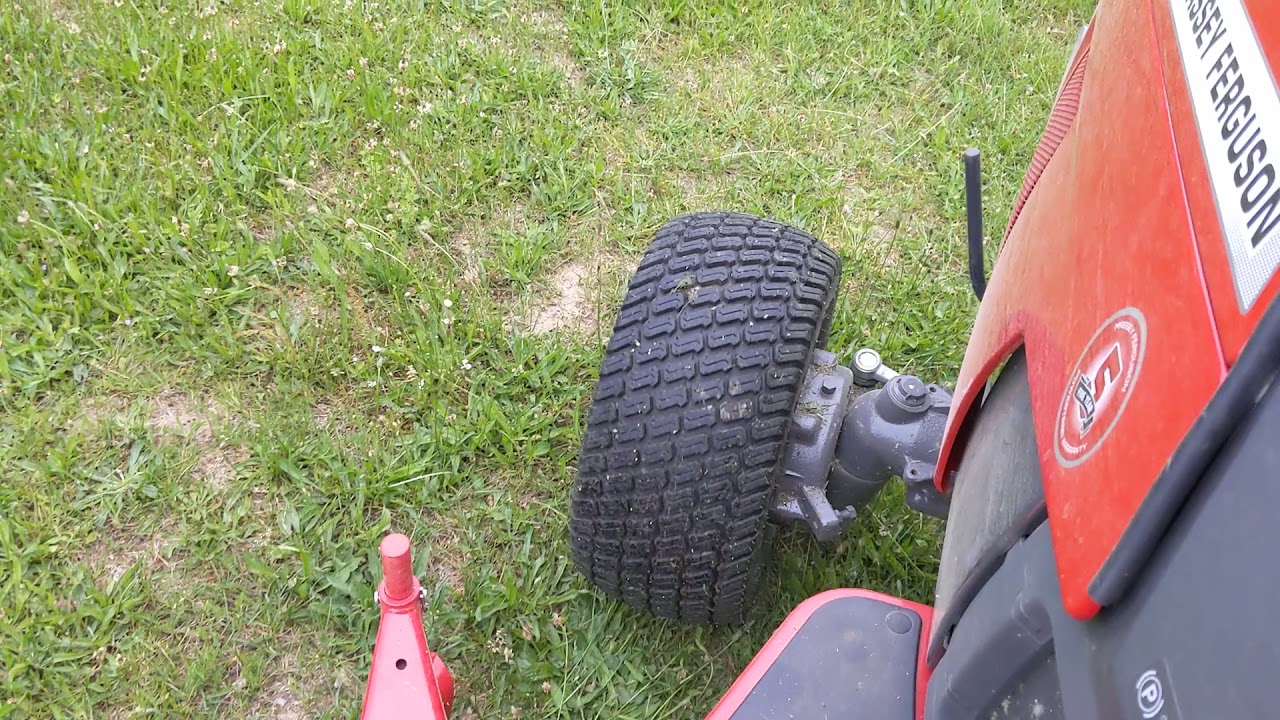 2020 Massey Ferguson GC1723E Mowing