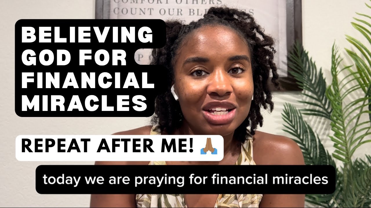 Believing God for Financial Miracles | REPEAT AFTER ME 🙏🏾 | God Heard You the First Time