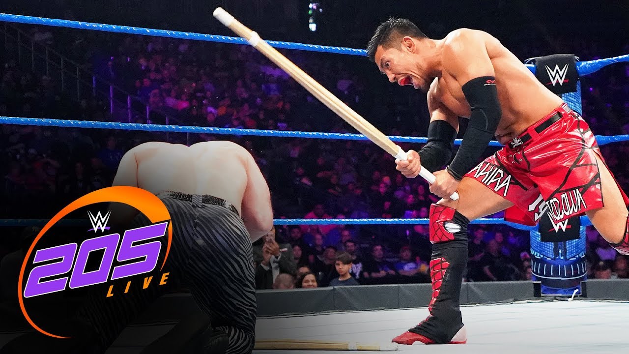 Akira Tozawa vs. The Brian Kendrick – No Disqualification Match: WWE 205 Live, Oct. 11, 2019