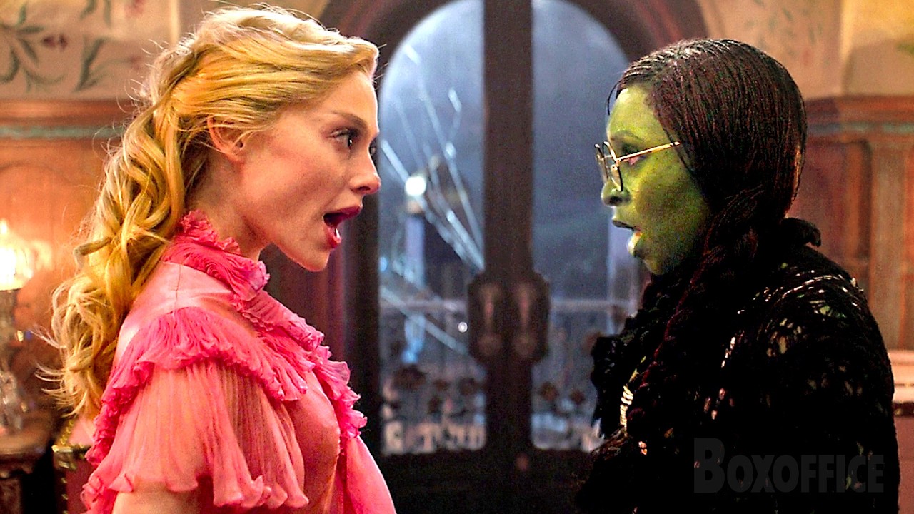 Scena della Canzone del Disprezzo | Ariana Grande odia la sua coinquilina | Wicked | Clip