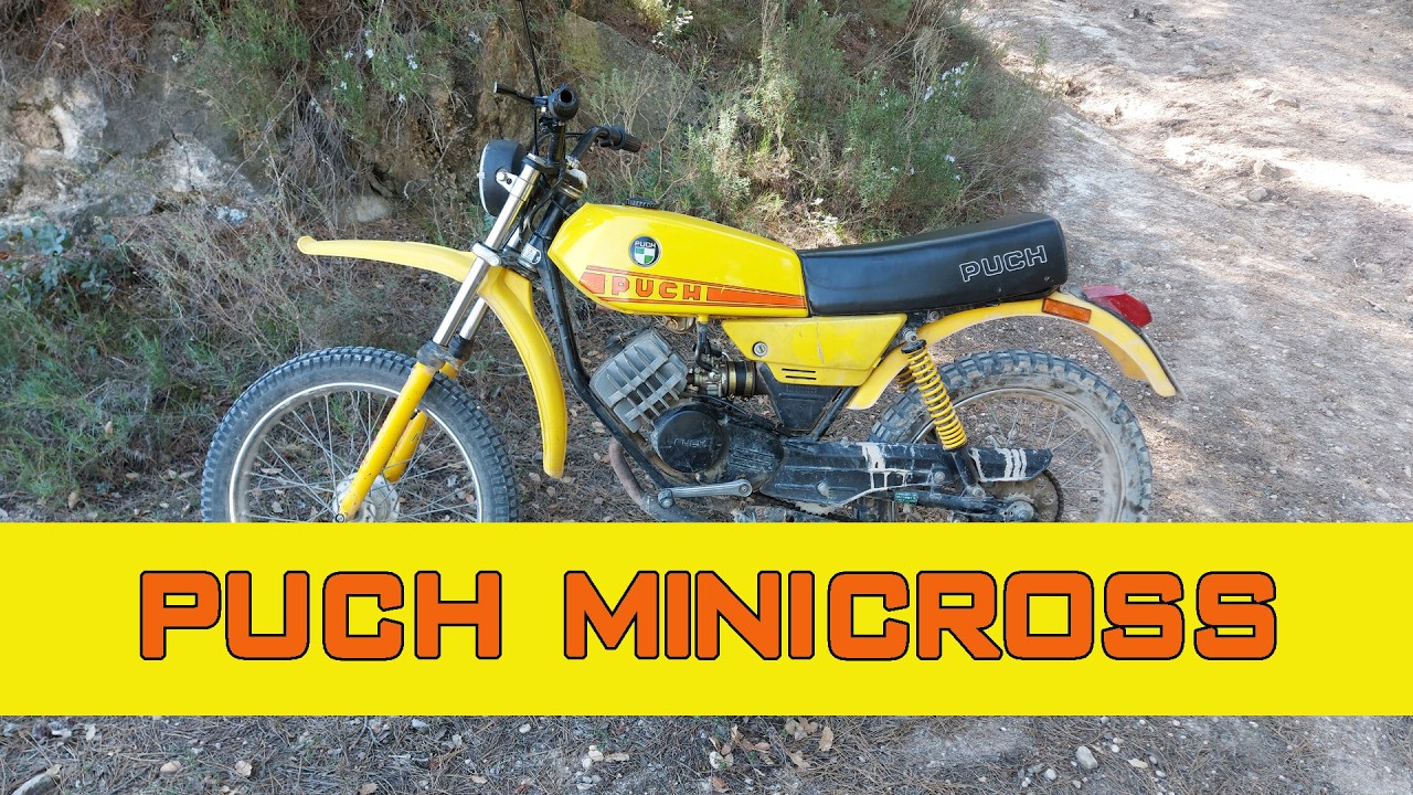 PUCH MINICROSS ORIGINAL 🔥 Sin Restaurar | Arranca y Suena INCREÍBLE