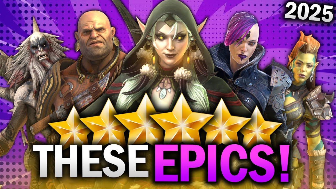 EVERY EPIC CHAMPION REVIEWED! Must-Builds in Every Faction (2025) - Raid Shadow Legends Guide