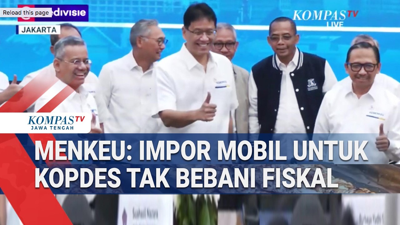 Menkeu: Impor Mobil Untuk Kopdes Tak Bebani Fiskal
