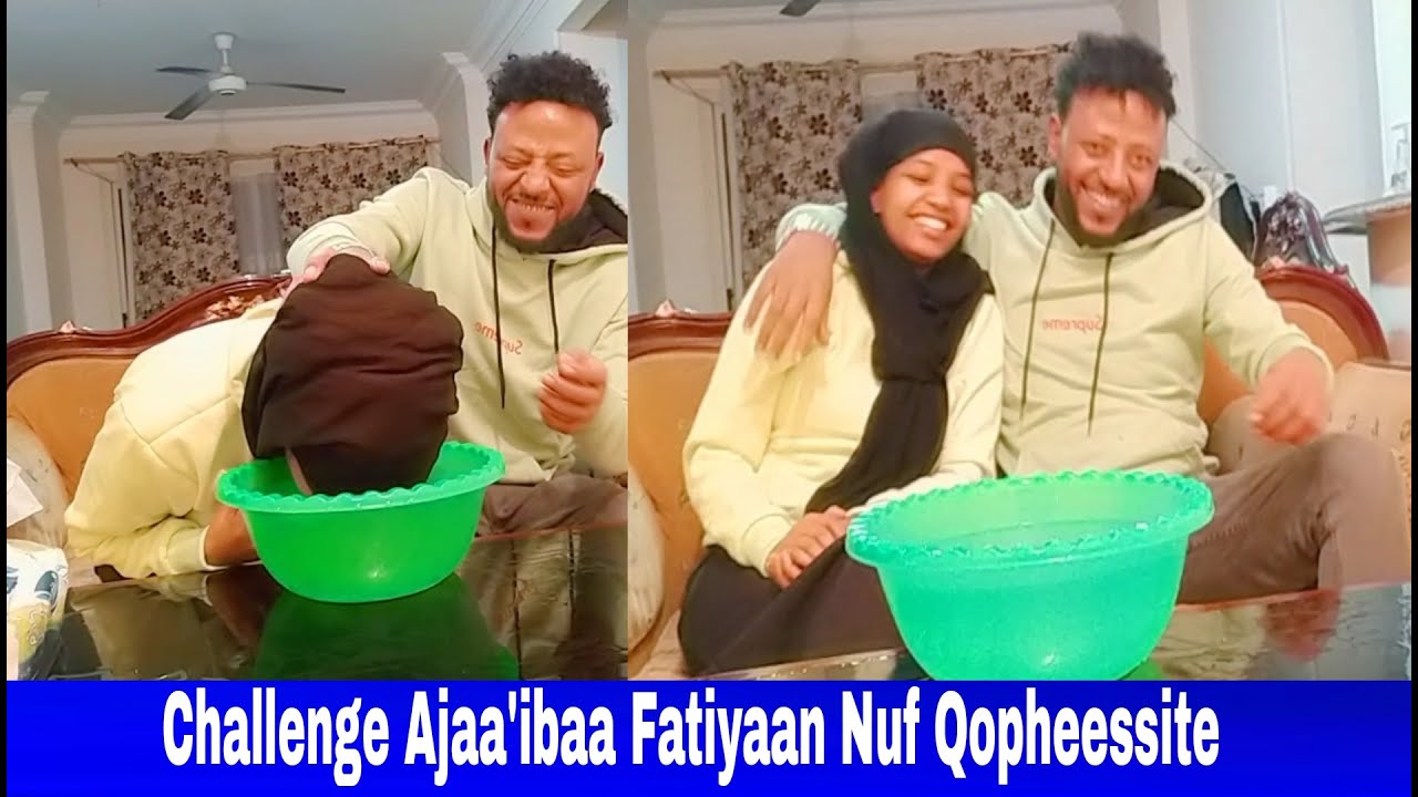 Challenge Jettee Bishaanitti Na qabdee Na Ajjeestee Dhabde Magen😂 ቻሌንጅ