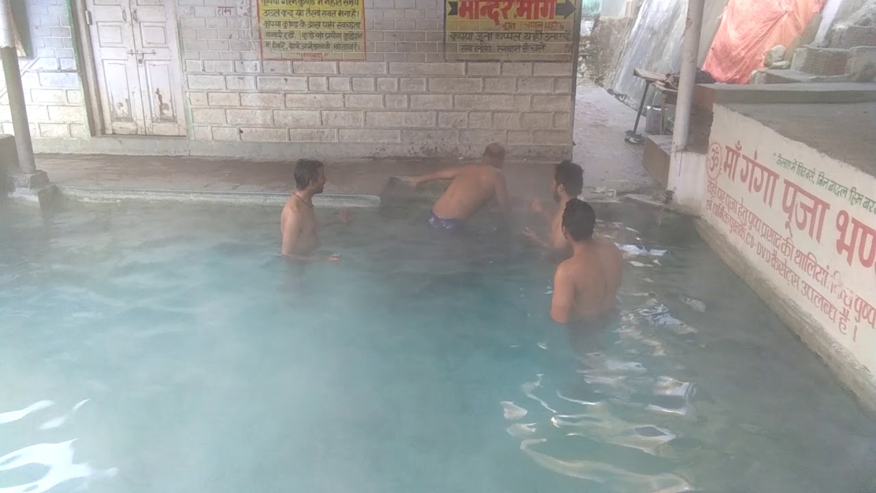 Gangnani - The natural hot water spring !