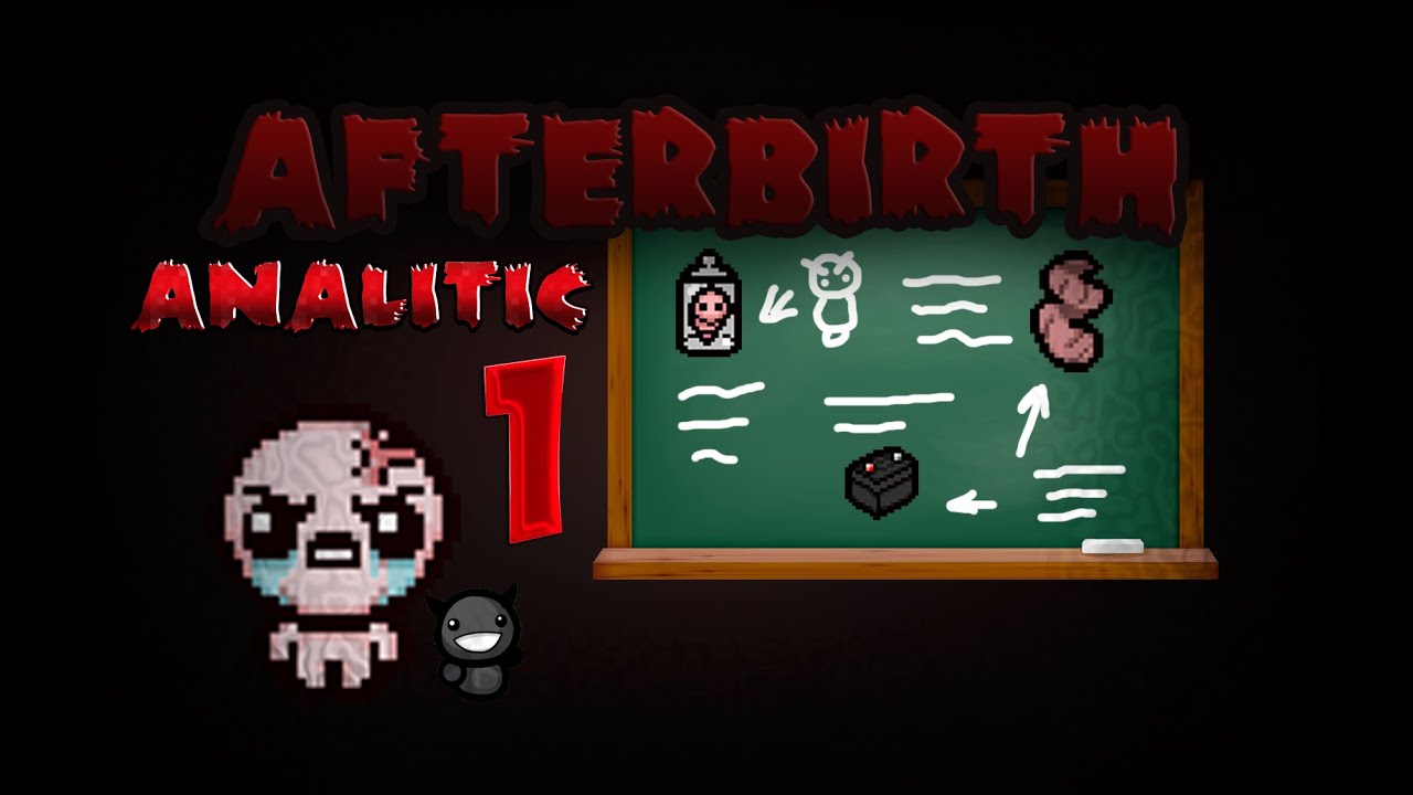 Аналитика всех предметов из Айзека Afterbirth №1