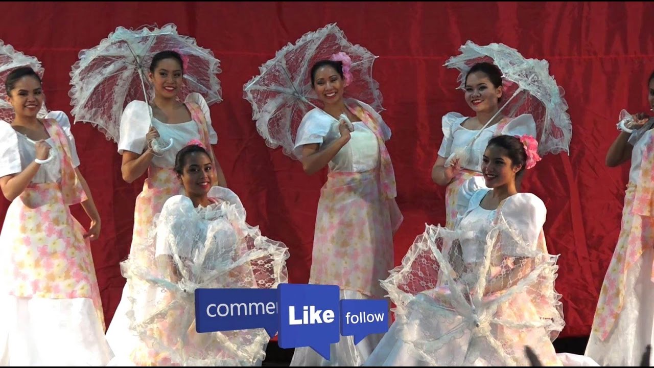 Sayaw Sa Payong - Marvelous Umbrella Dance by Philippines Talents-Traditional Folk Dance/Culture2015