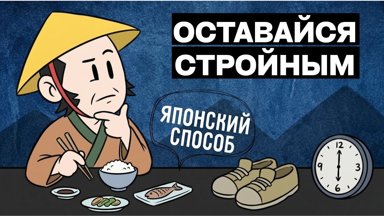 9 японских привычек, которые незаметно помогают сохранить стройность (без тренажерного зала)