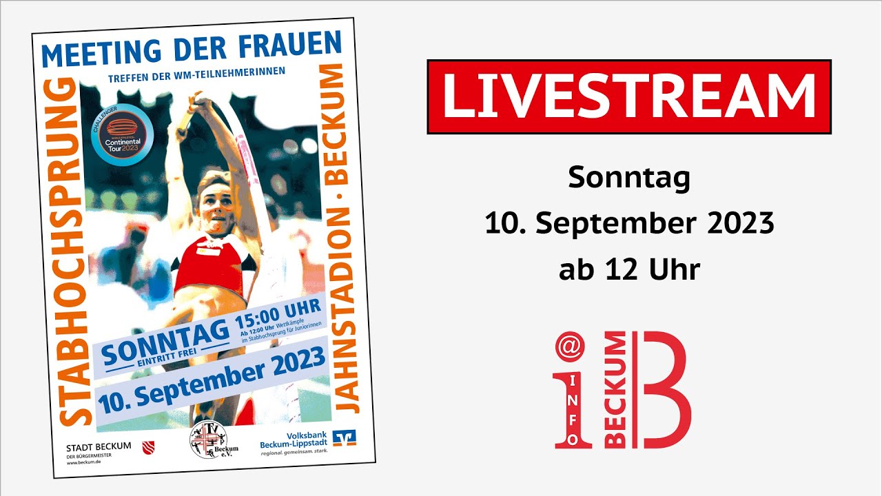 23. Volksbank Stabhochsprung-Meeting 2023 - Beckum