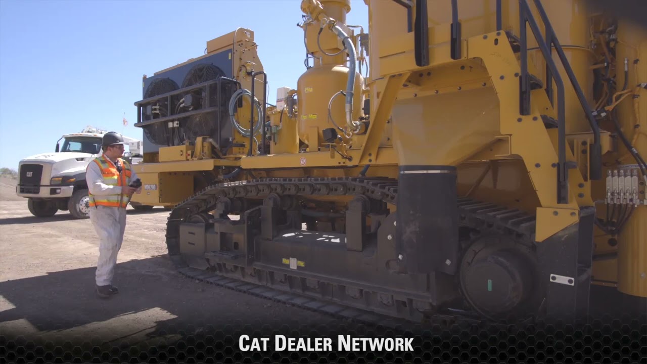 The MD6200 Rotary Drill &mdash; 100% Cat Integration