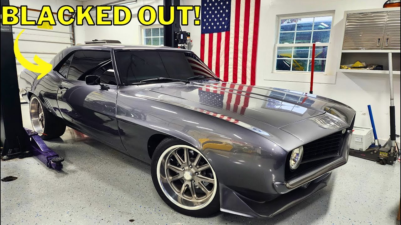 FINALLY Some Cosmetic Mods for the LS3 1969 Camaro! BLACKED OUT!