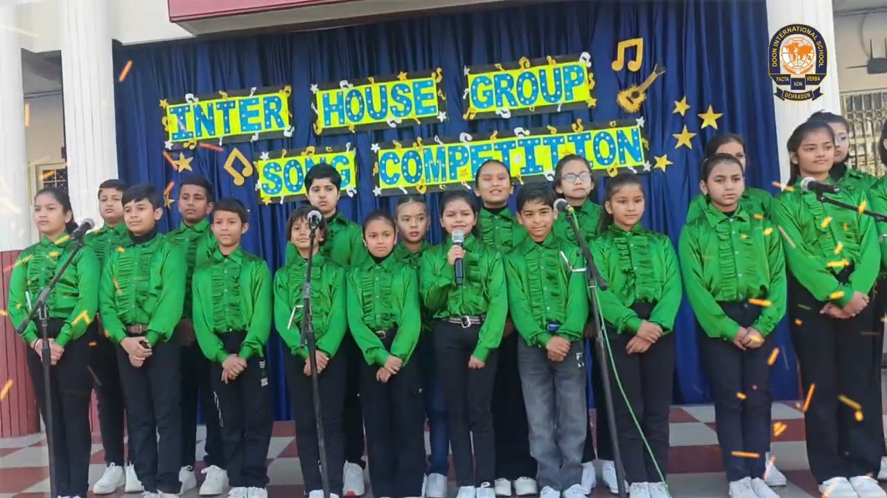 INTER HOUSE GROUP SONG COMPETITION CLASSES 4 & 5