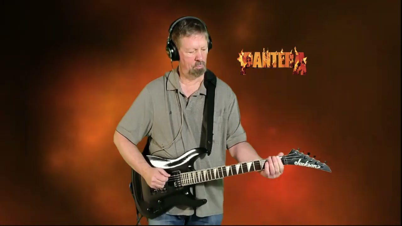 Pantera Shedding Skin guitar cover