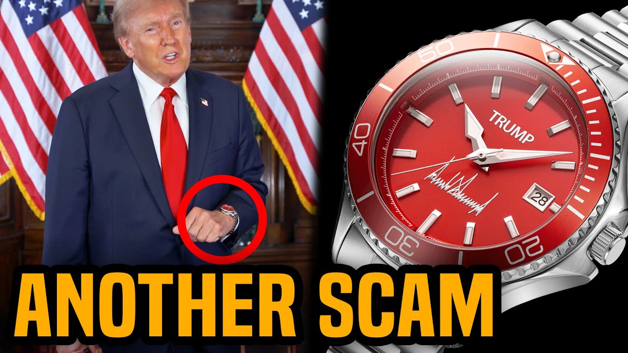 Разъяренные журналы признались, что их ОБМАНУЛИ часы Трампа