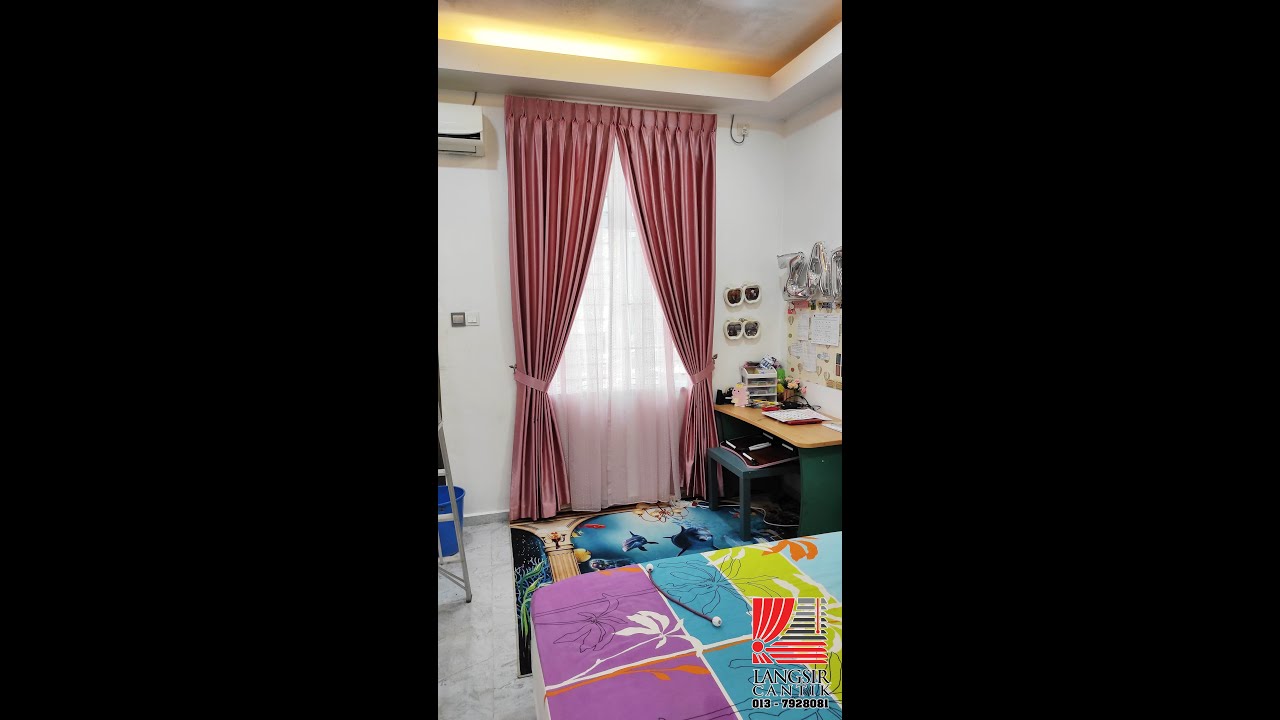BLC#16 Langsir untuk Ruang Bilik Tidur ( BUTIK LANGSIR CANTIK BY HAJARJAUHARI )