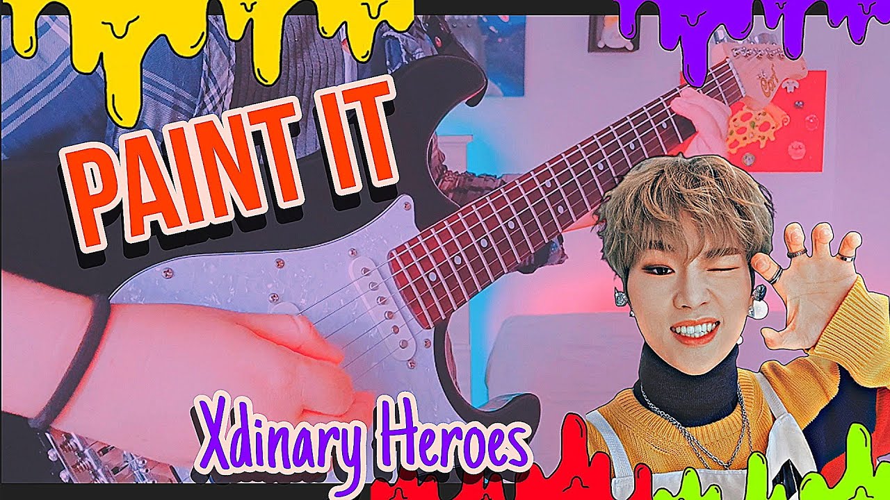 Xdinary Heroes - Paint It (GUITAR COVER) By kookieguitar