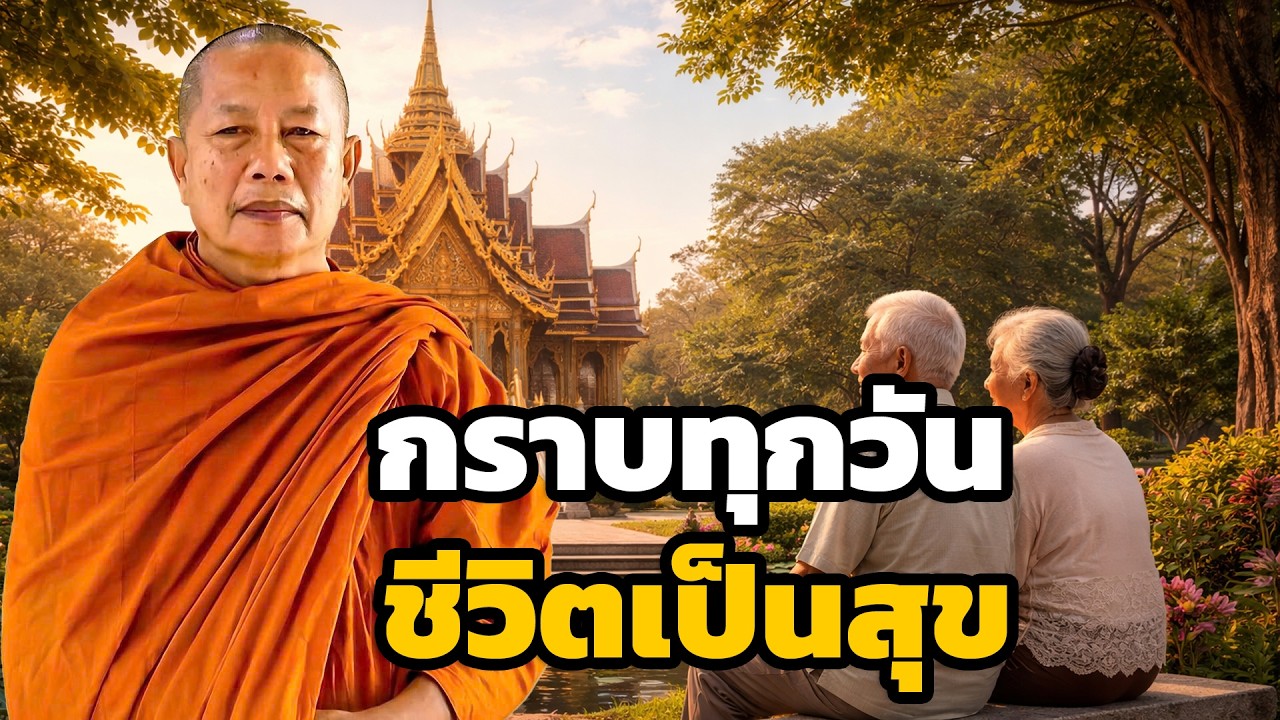 พ่อแม่คือพระในบ้าน  ธรรมะคลายทุกข์ พระมหาบุญช่วย ปัญญาวชิโร 6