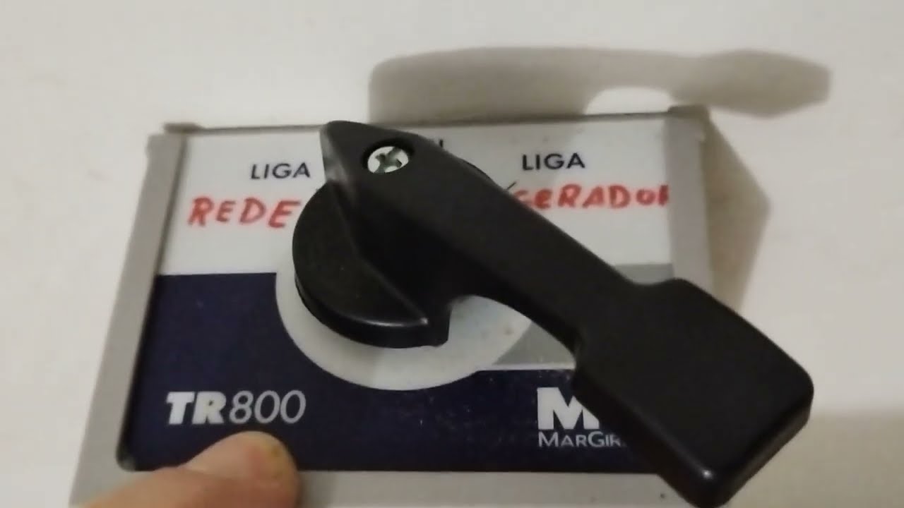 COMO LIGAR UM GERADOR NA CASA, DO JEITO MAIS BARATO, COM UMA CHAVE DE TRANSFERÊNCIA MANUAL.