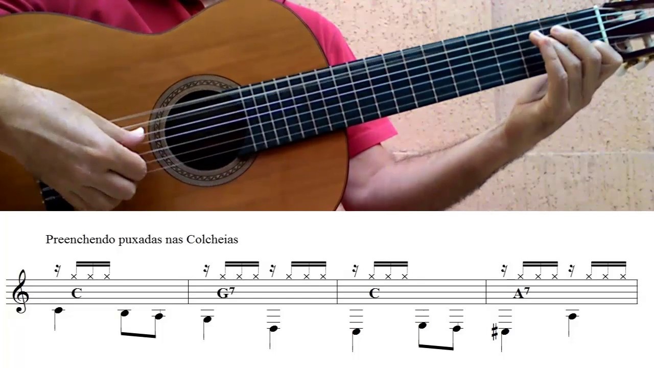 Como tocar Exercícios 1 a 5 do KIT 7 CORDAS