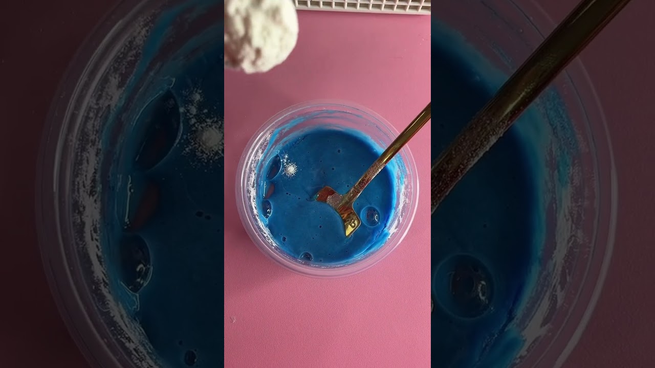 C&oacute;mo hacer slime sin pegamento ni b&oacute;rax ✨