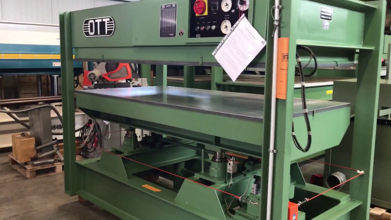 Furnierpresse OTT JU 60 - Referenznr. 04139 *Furnierpresse gebraucht kaufen *Schreinereimaschinen
