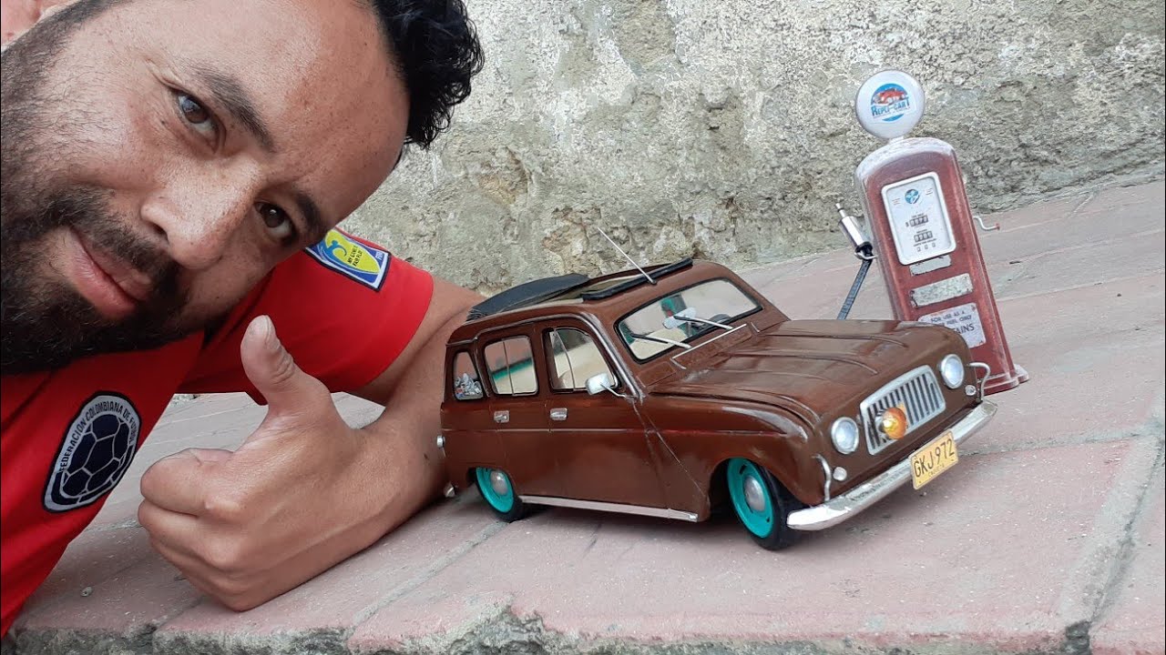 Renault 4 Replica a Escala || RC  suspensión Neumática