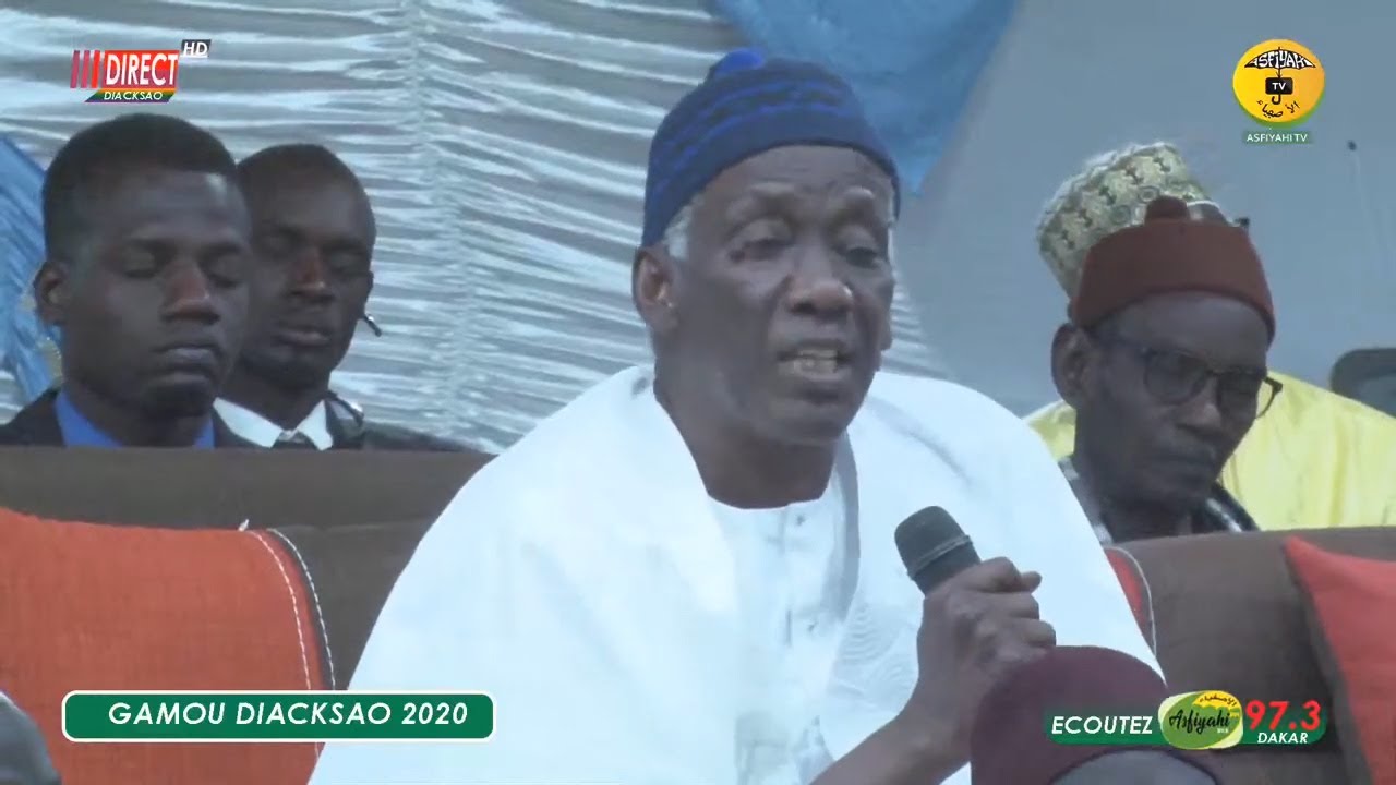 DIACKSAO 2020   Causerie Serigne Babacar Sy Abdou